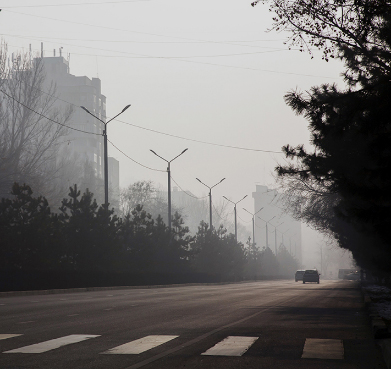 pollution in asia images